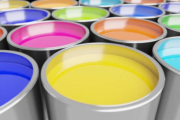 CMYK-Farben aus fein vermahlenen Pigmentsuspensionen – Ergebnis der Lohnvermahlung